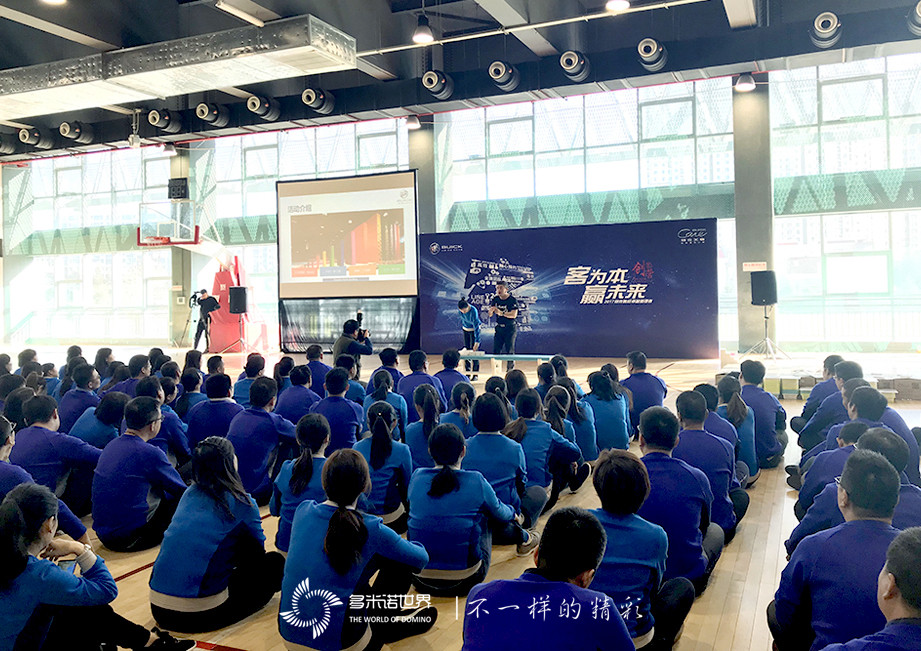 别克卓越管理者年会-多米诺团队大挑战