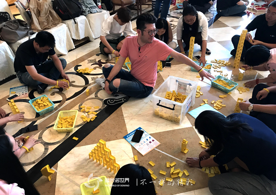 百度HR团队与多米诺的亲密接触   