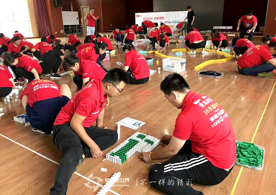 “青岛国美9.09超级福利日”多米诺誓师大会   