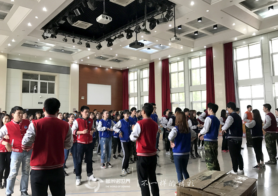 多米诺团队挑战成中国民生未来银行家培训压轴戏