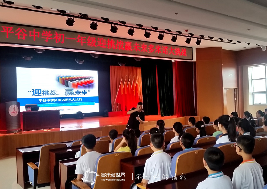 多米诺世界走进平谷中学