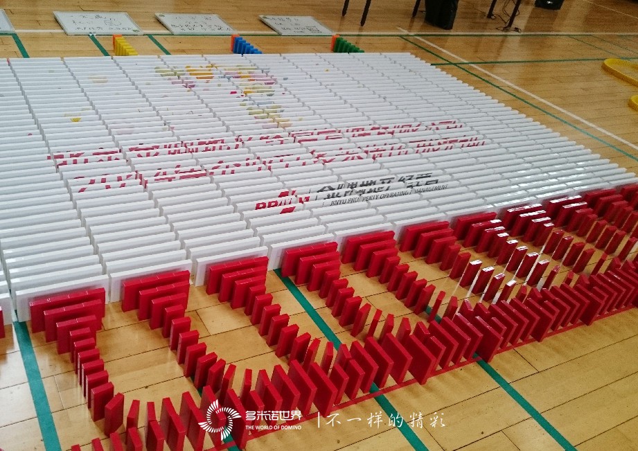 金隅地产2014年企业日多米诺拓展活动